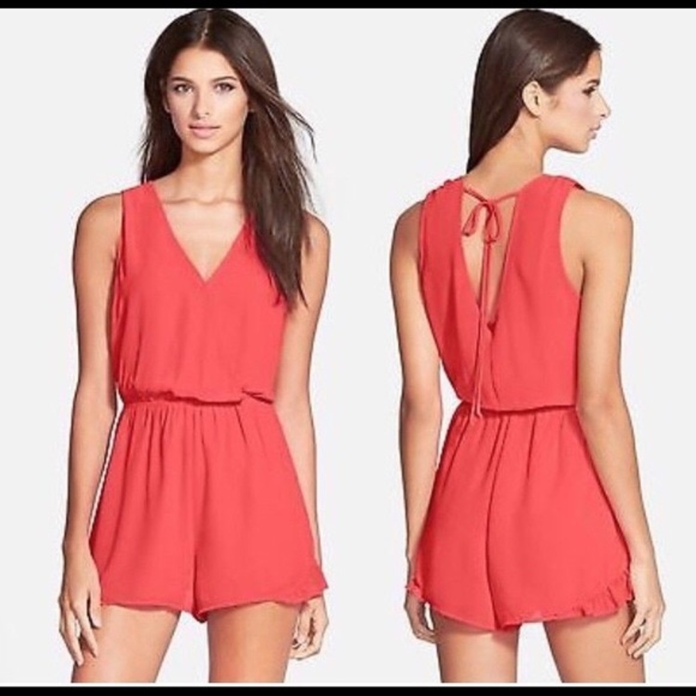 ASTR Label coral romper